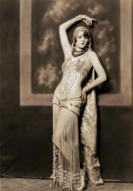 {{ product_title }} Fine Art Print | {{ product_vendor }} Jakero77 Alfred Cheney Johnston - Marion Benda Ziegfeld Follies Dancer 1920s - 17" x 22" Fine Art Print Art Print  Jakero77