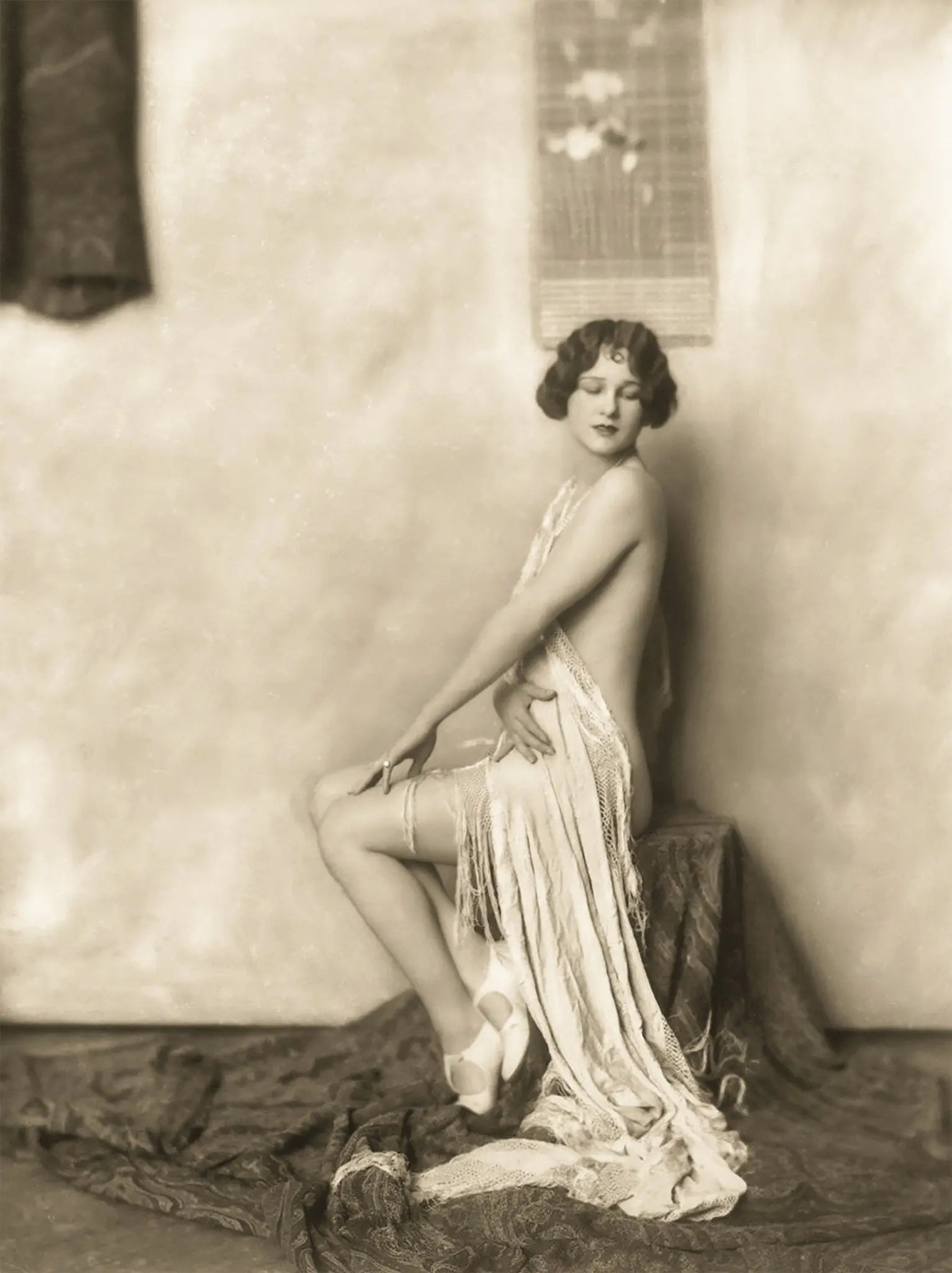 {{ product_title }} Fine Art Print | {{ product_vendor }} Jakero77 Alfred Cheney Johnston - Ziegfeld Follies 1920s Showgirl - 17" x 22" Art Print Art Print  Jakero77