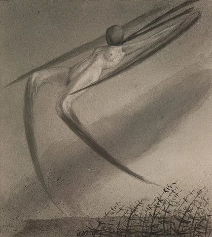 {{ product_title }} Fine Art Print | {{ product_vendor }} Jakero77 Alfred Kubin - Every Night a Dream Visits Us (1900) - 17" x 22" Fine Art Print Art Print  Jakero77