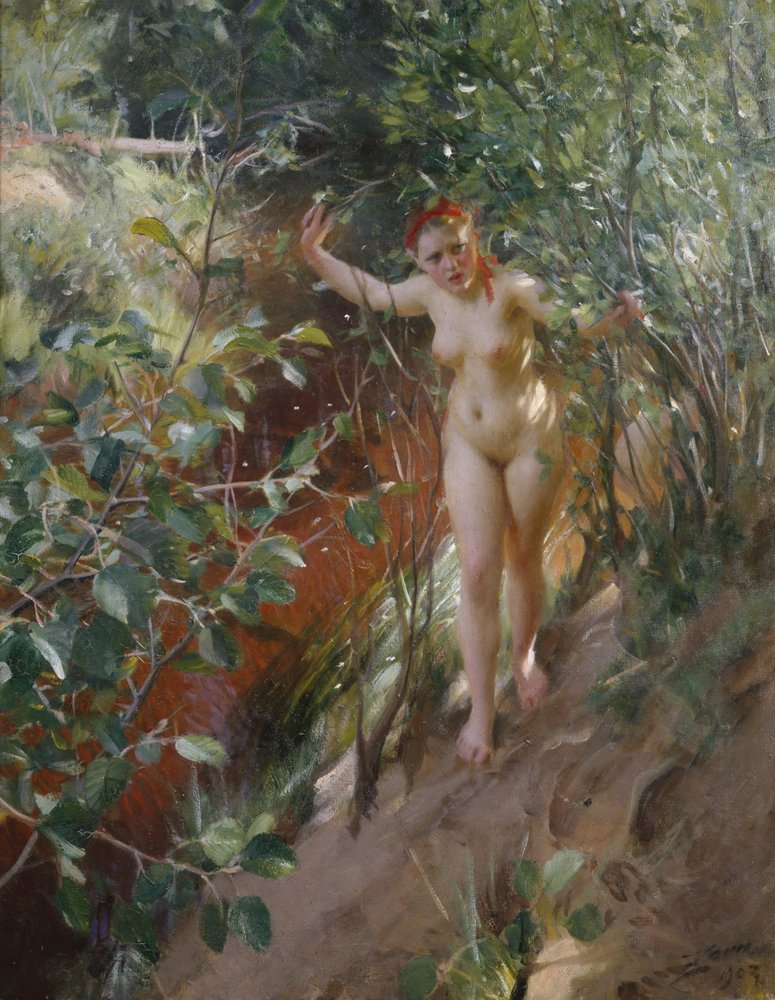 Anders Zorn Red Sand 1903 Fine Art Print