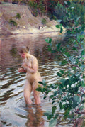 Anders Zorn Sensitive to Cold 1894 Fine Art Print
