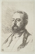 Anders Zorn Carl Snoilsky 1888 Fine Art Print