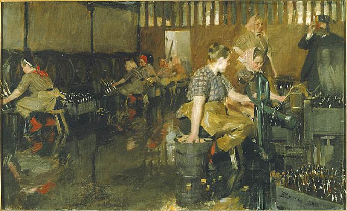 Anders Zorn The Little Brewery 1890 Fine Art Print