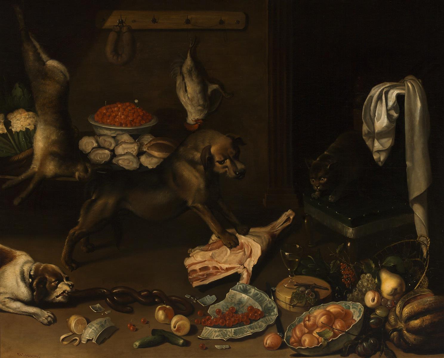Eduardo Zamacois A pantry 1870 Fine Art Print