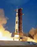 Apollo 11 Saturn V Rocket Launch Historic Moon 1969 Fine Art Print