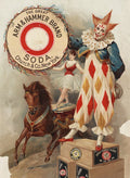 Arm & Hammer Baking Soda Vintage Style Clown Advertising 1895 Fine Art Print