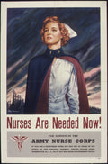 Army Nurse Corps Nurses Are Needed Now! WWII 1944 Fine Art Print