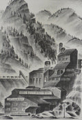{{ product_title }} Fine Art Print | {{ product_vendor }} Jakero77 Arnold Ronnebeck - Chain of Mines (1932) Colorado Fine Art Print Art Print  Jakero77