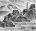 {{ product_title }} Fine Art Print | {{ product_vendor }} Jakero77 Arnold Ronnebeck - Colorado Gold Mine (1933) Fine Art Print Art Print  Jakero77