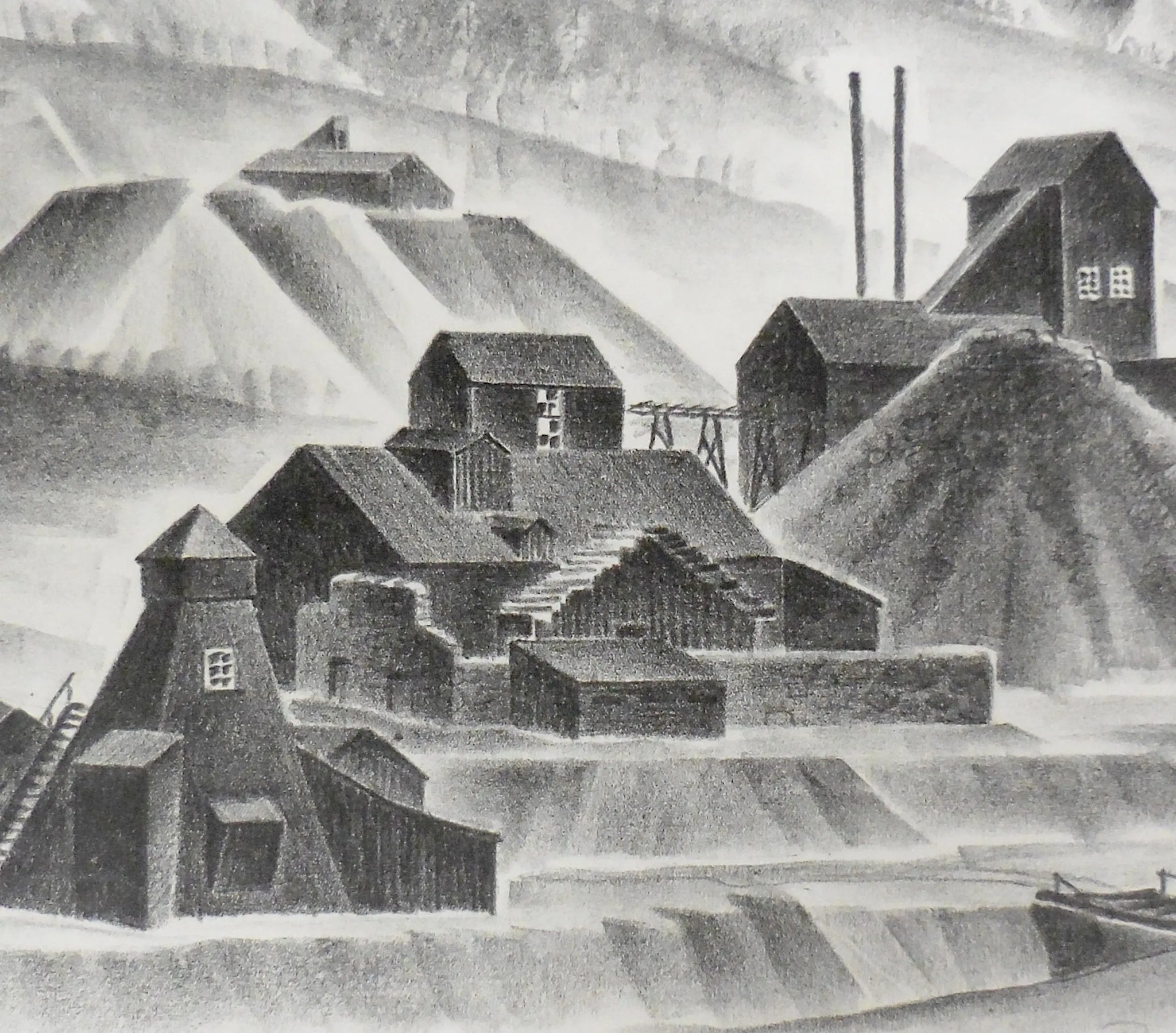 {{ product_title }} Fine Art Print | {{ product_vendor }} Jakero77 Arnold Ronnebeck - Colorado Gold Mine (1933) Fine Art Print Art Print  Jakero77