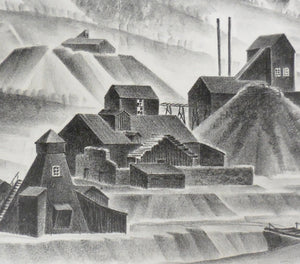 {{ product_title }} Fine Art Print | {{ product_vendor }} Jakero77 Arnold Ronnebeck - Colorado Gold Mine (1933) Fine Art Print Art Print  Jakero77