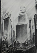 {{ product_title }} Fine Art Print | {{ product_vendor }} Jakero77 Arnold Ronnebeck - Columbus Circle New York (1929) Fine Art Print Art Print  Jakero77