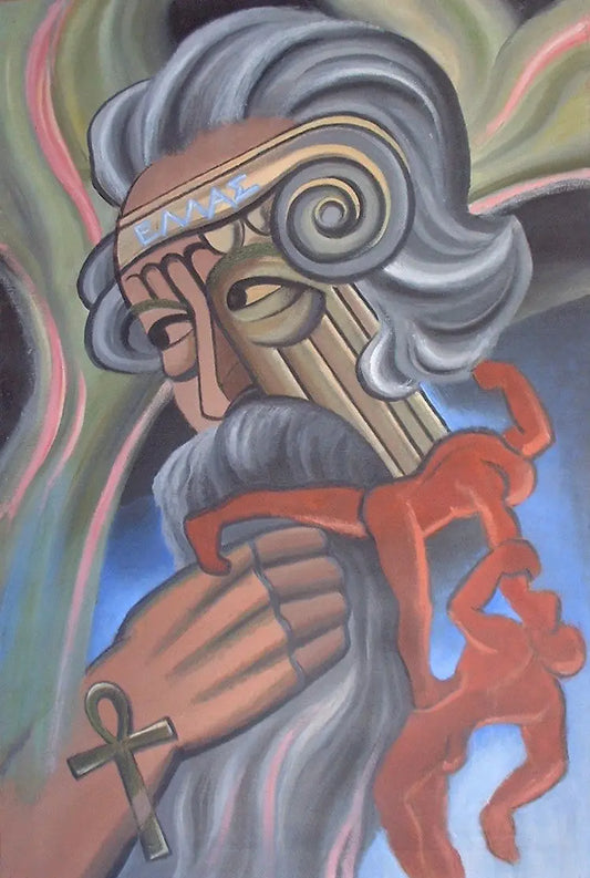 {{ product_title }} Fine Art Print | {{ product_vendor }} Jakero77 Arnold Ronnebeck - Greece (circa 1940s) Fine Art Print Art Print  Jakero77