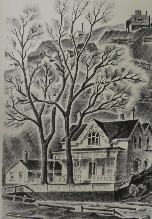 {{ product_title }} Fine Art Print | {{ product_vendor }} Jakero77 Arnold Ronnebeck - House at Gregory Point (1937) Fine Art Print Art Print  Jakero77