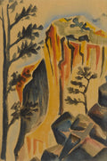 {{ product_title }} Fine Art Print | {{ product_vendor }} Jakero77 Arnold Ronnebeck - Rito de Las Frijoles No. 2 (1920s) Fine Art Print Art Print  Jakero77