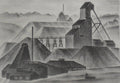 {{ product_title }} Fine Art Print | {{ product_vendor }} Jakero77 Arnold Ronnebeck - Silver Mine Russell Gulch (1933) Fine Art Print Art Print  Jakero77