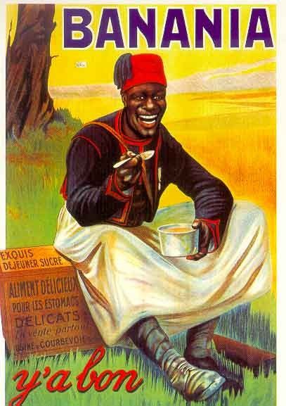 Banania Vintage French Breakfast Food Advertising 1915  Fine Art Print