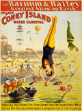 Barnum & Bailey Coney Island Water Carnival Vintage 1895 Fine Art Print
