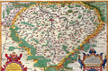 Bohemia Ortelius Historic Map Print 1570 Fine Art Print