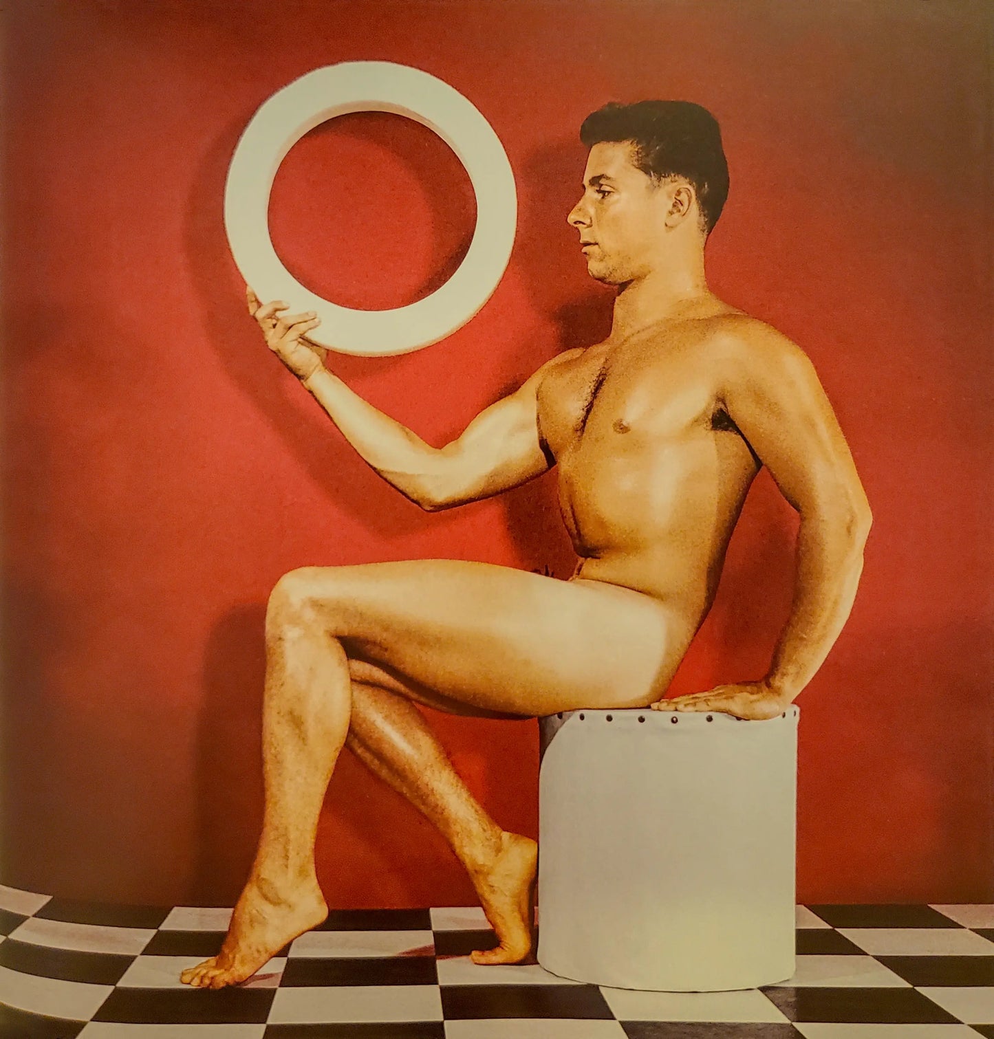 {{ product_title }} Fine Art Print | {{ product_vendor }} Jakero77 Bruce Bellas of LA - Tim Brewer Nude 1960s Gay Interest - 17"x22" Fine Art Print Art Print  Jakero77