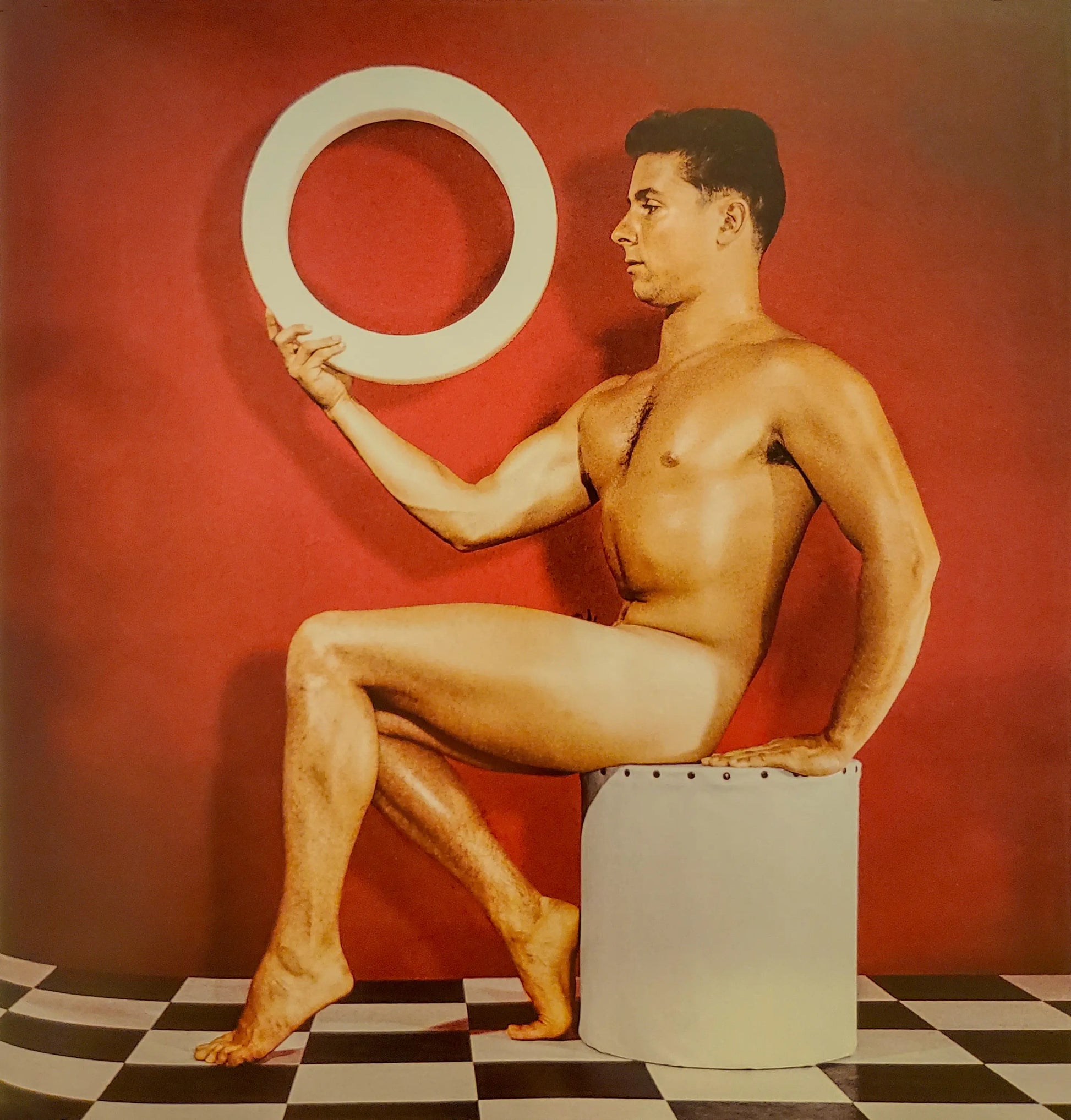 {{ product_title }} Fine Art Print | {{ product_vendor }} Jakero77 Bruce Bellas of LA - Tim Brewer Nude 1960s Gay Interest - 17"x22" Fine Art Print Art Print  Jakero77