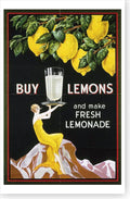 Buy Lemons Make Lemonade Vintage Style 1927 Fine Art Print