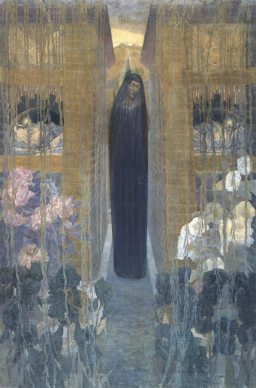 {{ product_title }} Fine Art Print | {{ product_vendor }} Jakero77 Carlos Schwabe - La Douleur (1893) The Pain Fine Art Print Art Print  Jakero77