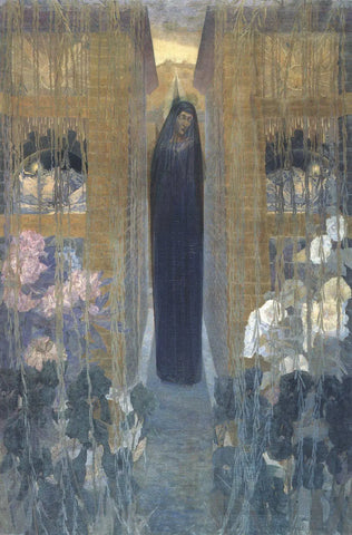 {{ product_title }} Fine Art Print | {{ product_vendor }} Jakero77 Carlos Schwabe - La Douleur (1893) The Pain Fine Art Print Art Print  Jakero77