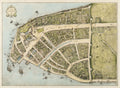 Castello Plan of New Amsterdam Historic Map Print 1660 Fine Art Print