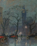 {{ product_title }} Fine Art Print | {{ product_vendor }} Jakero77 Charles Hoffbauer - Madison Square Park (1906) Fine Art Print Art Print  Jakero77