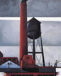 Charles Demuth Chimney and Water Tower 1931 Fine Art Print