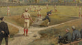 Classic Baseball Game Vintage Sports Poster Print 1887 Fine Art Print