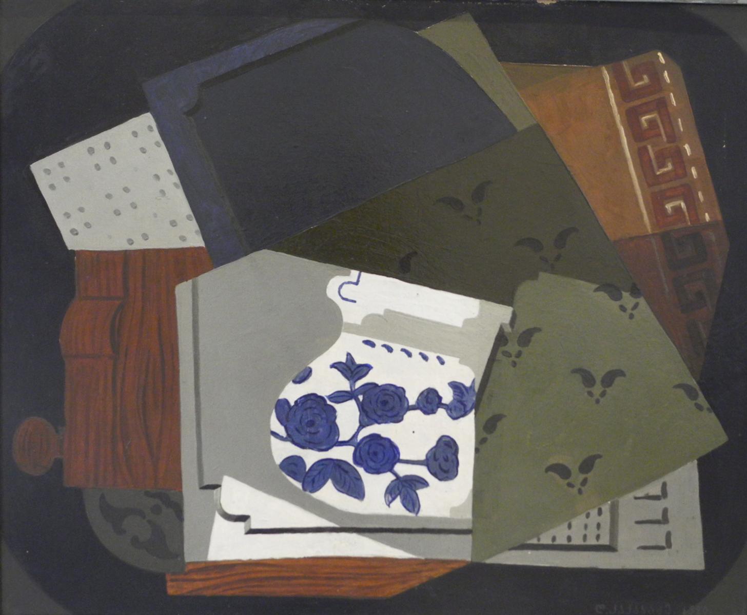 David Kakabadze Cubist Composition 1920 Fine Art Print