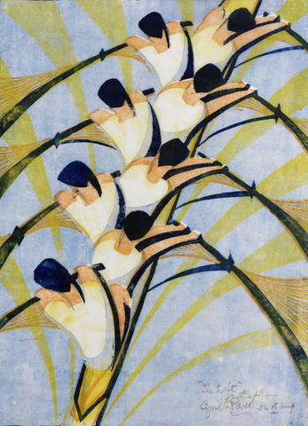 {{ product_title }} Fine Art Print | {{ product_vendor }} Jakero77 Cyril Edward Power - The Eight (1930) - 17" x 22" Fine Art Print Art Print  Jakero77