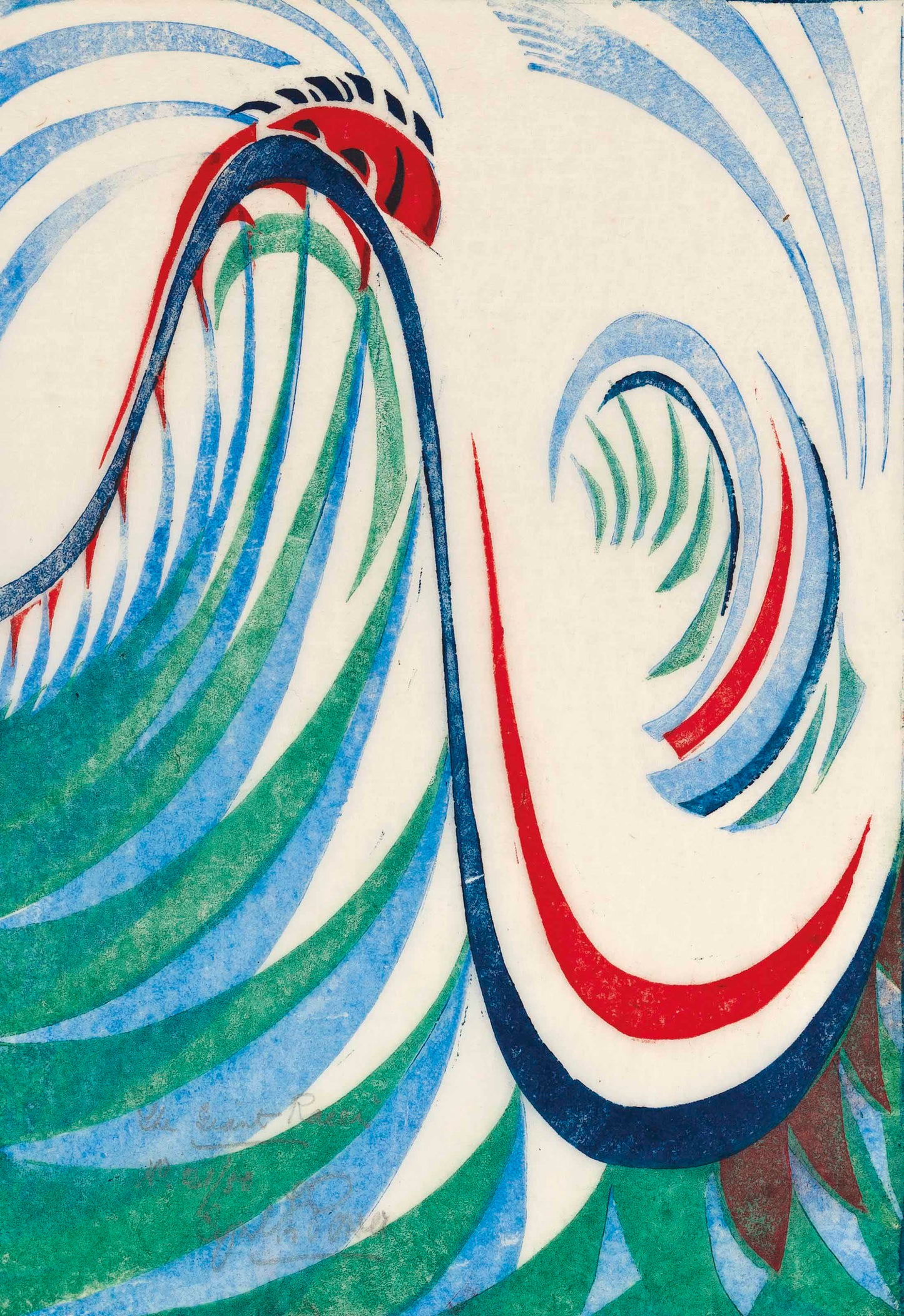 {{ product_title }} Fine Art Print | {{ product_vendor }} Jakero77 Cyril Edward Power - The Giant Racer (circa 1930) - 17" x 22" Fine Art Print Art Print  Jakero77