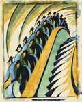 {{ product_title }} Fine Art Print | {{ product_vendor }} Jakero77 Cyril Edward Power - Whence and Whither (1930) - 17" x 22" Fine Art Print Art Print  Jakero77