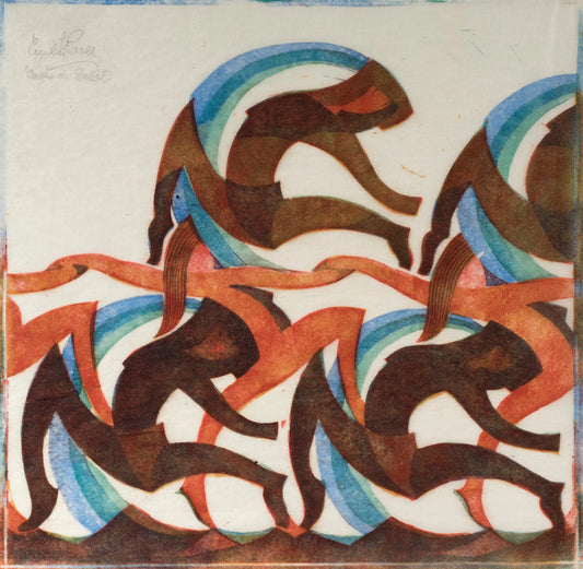 {{ product_title }} Fine Art Print | {{ product_vendor }} Jakero77 Cyril Power - Corps de Ballet (1932) - 17" x 22" Fine Art Print Art Print  Jakero77