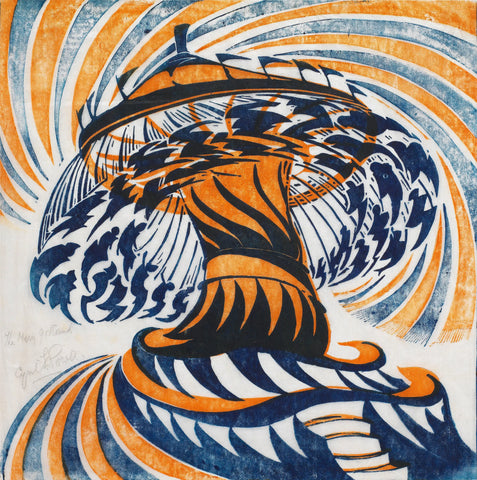 {{ product_title }} Fine Art Print | {{ product_vendor }} Jakero77 Cyril Power - The Merry-Go-Round (circa 1930) - 17" x 22" Fine Art Print Art Print  Jakero77