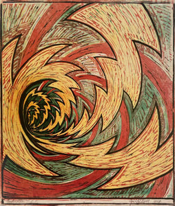 {{ product_title }} Fine Art Print | {{ product_vendor }} Jakero77 Cyril Power - The Vortex (1929) - 17" x 22" Fine Art Print Art Print  Jakero77