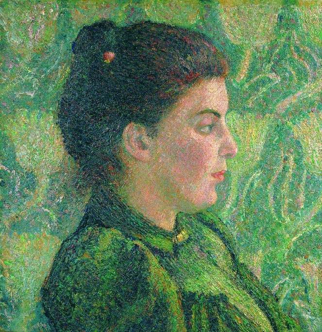 Lucien Pissarro Esther Bensusan, the Artist's Wife 1893 Fine Art Print