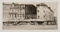 {{ product_title }} Fine Art Print | {{ product_vendor }} Jakero77 Earl Horter - Water Street Philadelphia (1919) Fine Art Print Art Print  Jakero77