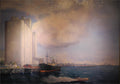 David Kakabadze Elevator in Poti 1949 Fine Art Print