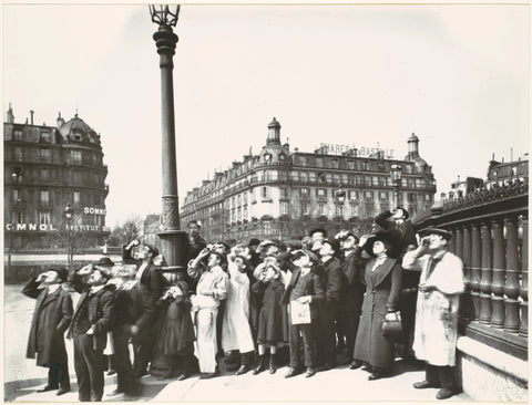 {{ product_title }} Fine Art Print | {{ product_vendor }} Jakero77 Eugene Atget - Eclipse (1911) Fine Art Print Art Print  Jakero77