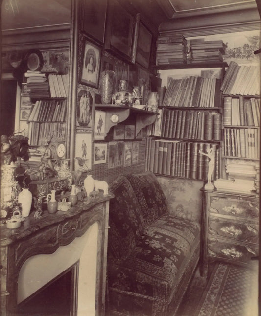 {{ product_title }} Fine Art Print | {{ product_vendor }} Jakero77 Eugene Atget -  Intérieur Rue de Vaugirard (1910) Fine Art Print Art Print  Jakero77