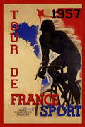 France Sport French Bicycle Racing Poster Paris Vintage 1920 Fine Art Print