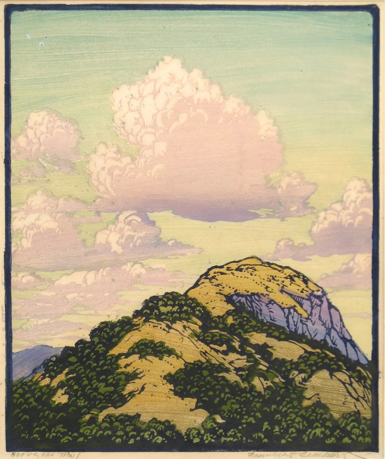 {{ product_title }} Fine Art Print | {{ product_vendor }} Jakero77 Frances Gearhart - Above the Trail (1929) Fine Art Print Art Print  Jakero77