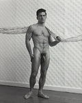 {{ product_title }} Fine Art Print | {{ product_vendor }} Jakero77 George Platt Lynes - Alexander Jensen Yow Nude Standing (circa 1950) Gay Interest Fine Art Print Art Print  Jakero77