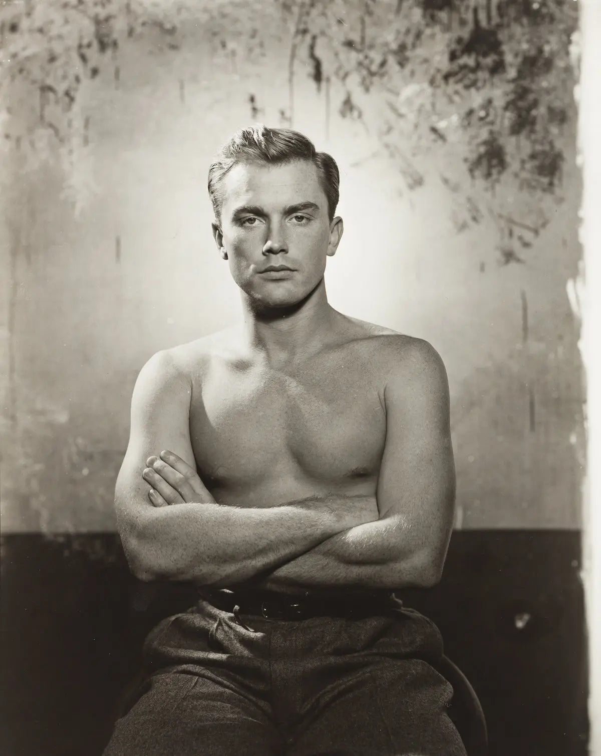 {{ product_title }} Fine Art Print | {{ product_vendor }} Jakero77 George Platt Lynes - Alexander Jensen Yow (1950) Gay Model Fine Art Print Art Print  Jakero77