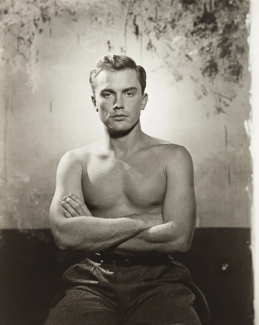 {{ product_title }} Fine Art Print | {{ product_vendor }} Jakero77 George Platt Lynes - Alexander Jensen Yow (1950) Gay Model Fine Art Print Art Print  Jakero77