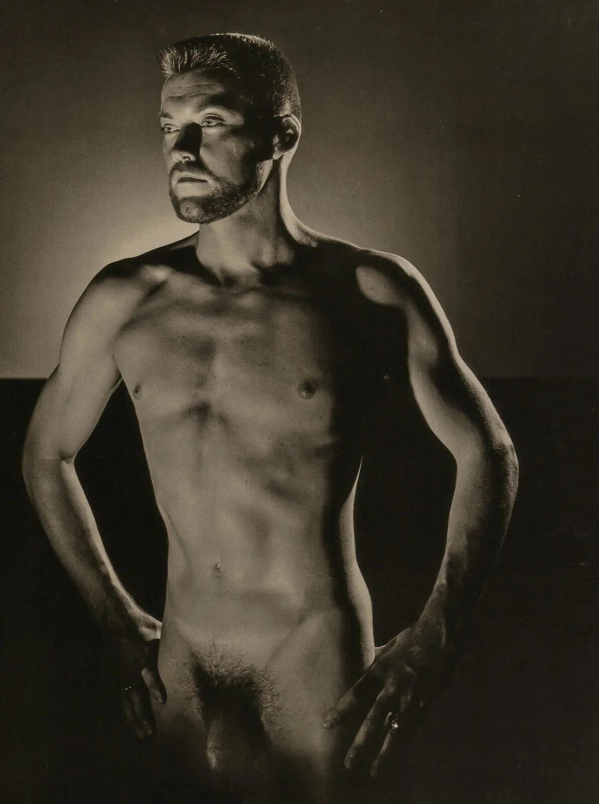 {{ product_title }} Fine Art Print | {{ product_vendor }} Jakero77 George Platt Lynes - Gary Garrett Nude (1952) Fine Art Print Art Print  Jakero77